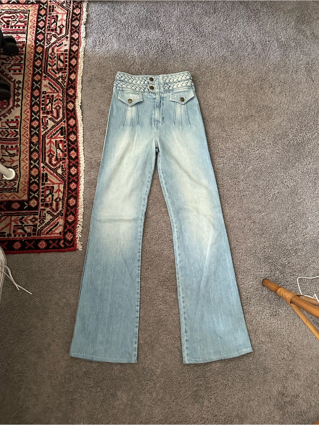 Stoned Immaculate Foxy 70s Bell Jeans